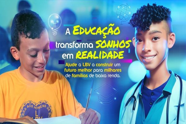 1 milhão de refeições e 18 mil kits pedagógicos: compromisso da LBV para iniciar 2024