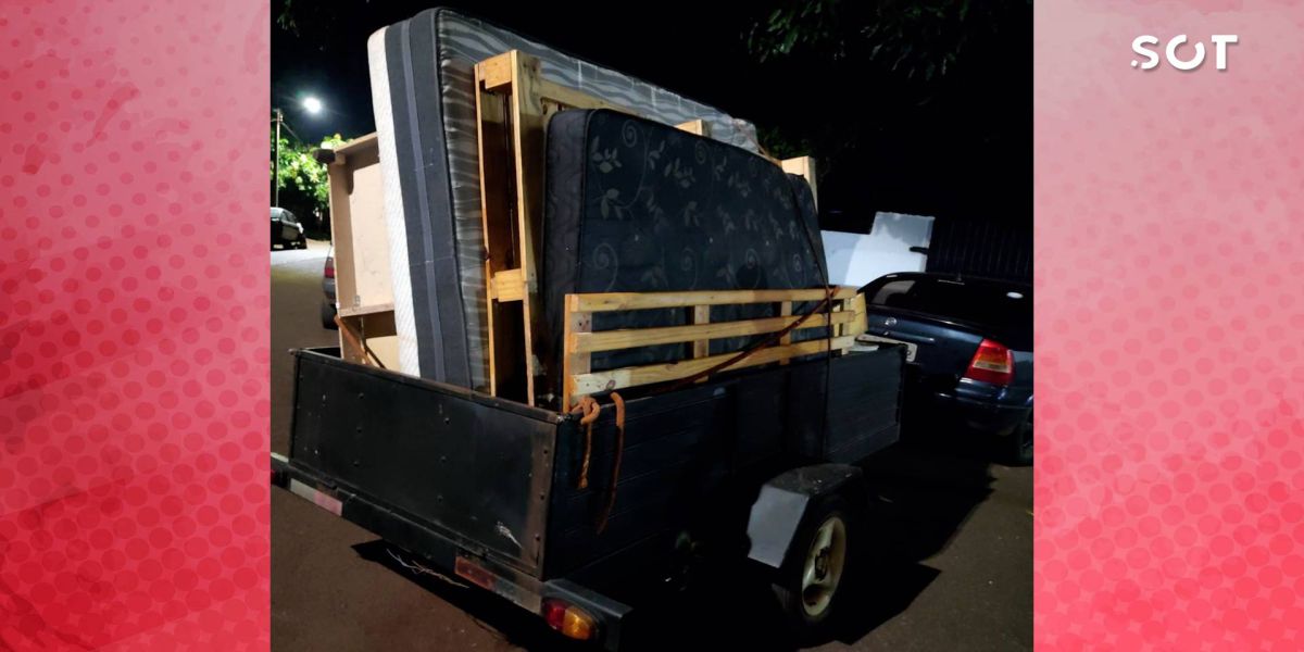 Dupla é detida pela Polícia Militar após residência ter vários móveis furtados em Jesuítas