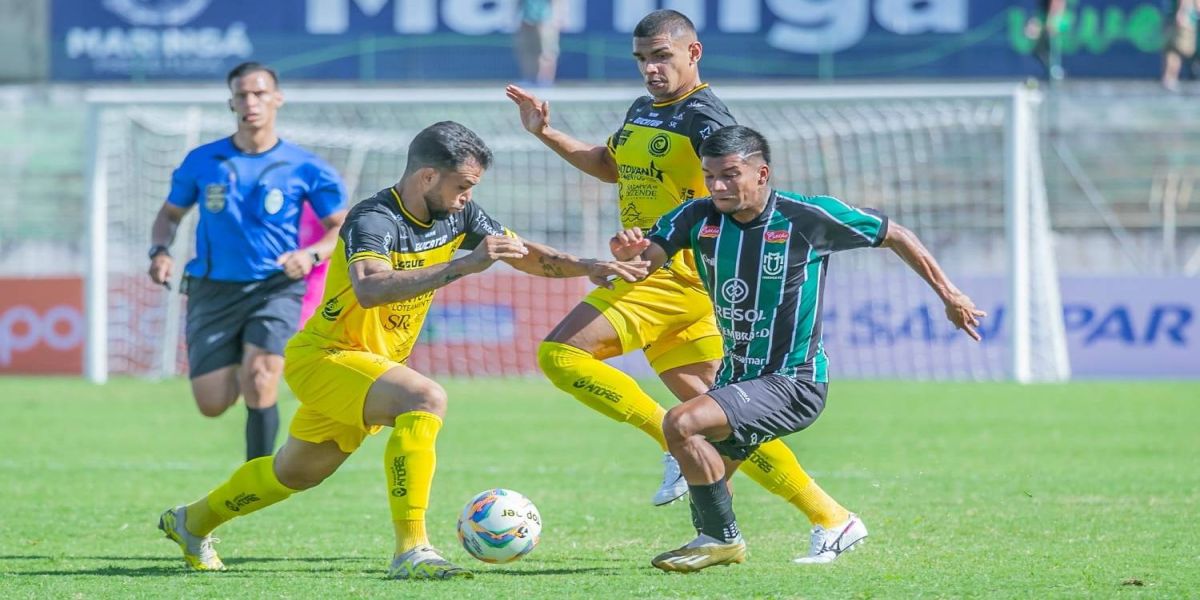 Futebol Clube Cascavel empata em 1 a 1 com Maringá no Willie Davids