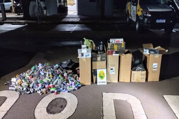 AIFU em Toledo resulta na apreensão de produtos ilícitos e autuação de estabelecimentos
