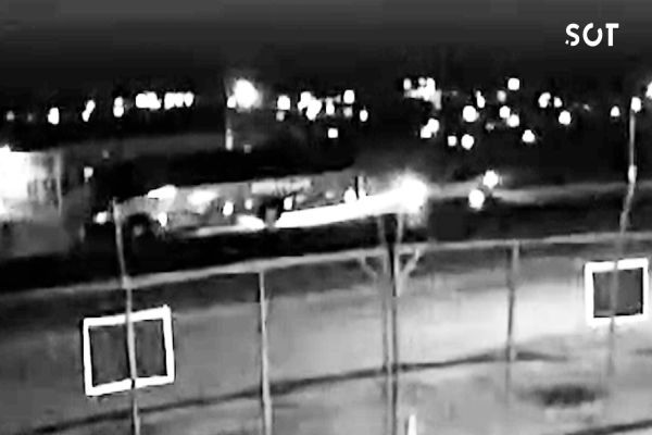 Câmera de segurança registra colisão frontal que vitimou casal na BR-277em Cascavel