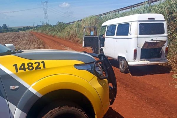 Polícia Militar de Anahy recupera veículo furtado da Prefeitura Municipal de Corbélia