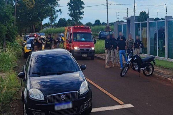 Tentativa de assalto termina com dois jovens baleados em Santa Terezinha de Itaipu
