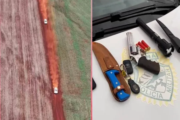 Foto relacionada a notícia: Três suspeitos são presos em flagrante após tentativa de roubo armado em Marechal Cândido Rondon