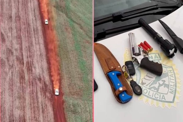 Três suspeitos são presos em flagrante após tentativa de roubo armado em Marechal Cândido Rondon