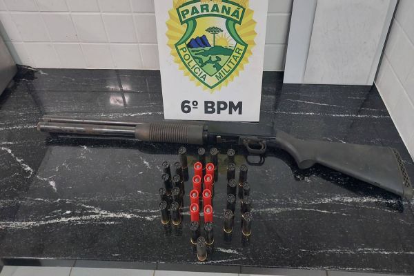 Polícia Militar prende indivíduo por posse irregular de arma de fogo no Bairro Esmeralda