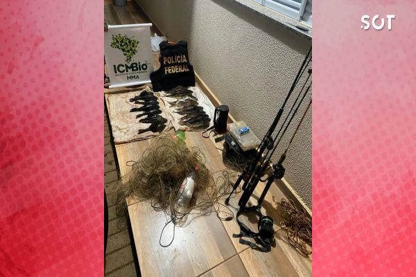 Três detidos por pesca ilegal em área protegida do Parque Nacional do Iguaçu