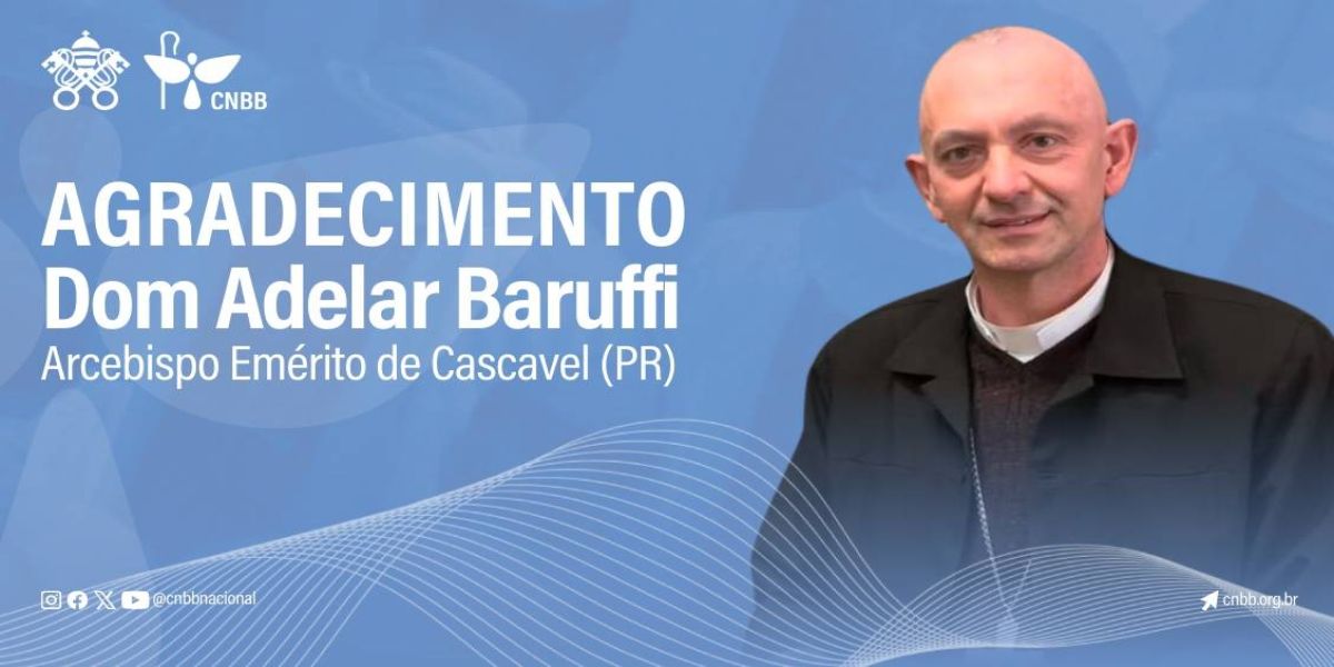 Papa Francisco aceita renúncia de Dom Adelar Baruffi da Arquidiocese de Cascavel