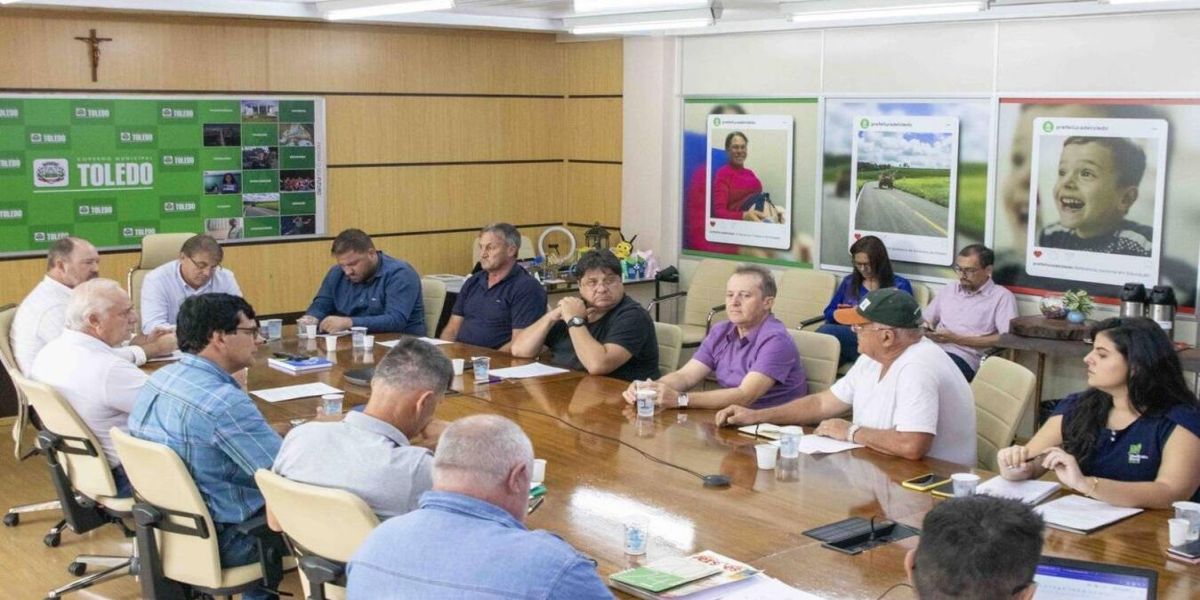 Toledo: Setores ligados ao setor produtivo rural participam de encontro com a gestão municipal