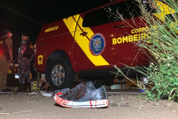 Motociclista de 54 anos fica gravemente ferido após colisão com caminhonete no Bairro São Cristóvão