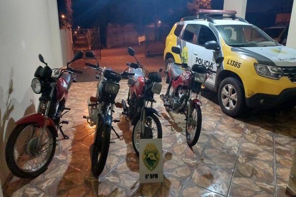 Miou o role! Polícia Militar apreende motocicletas com escapamentos adulterados em Três Barras do PR