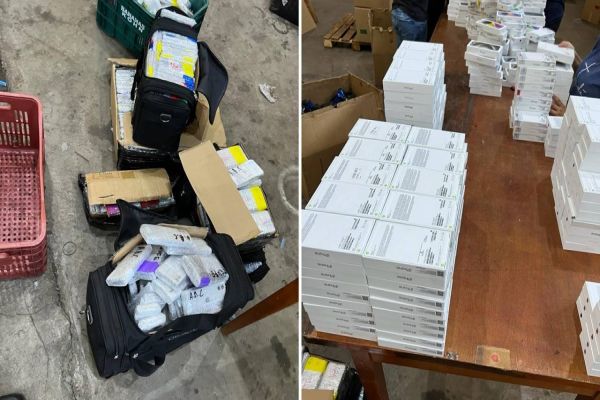 Receita Federal apreende 2 milhões em celulares descaminhados próximo a Toledo