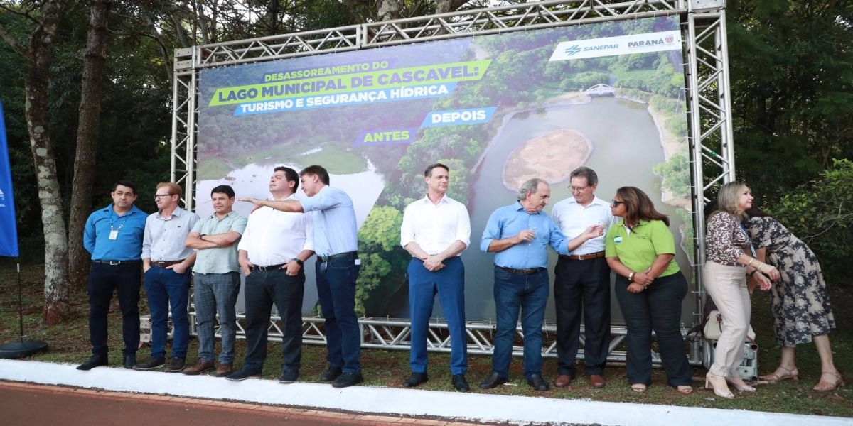 Cartão postal de Cascavel é revitalizado; Sanepar investiu R$ 5,5 milhões no desassoreamento