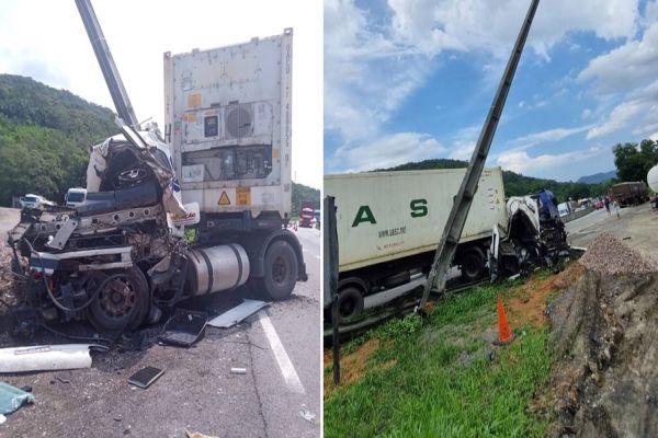 Motorista ferido após colisão contra poste na BR-277, em Morretes