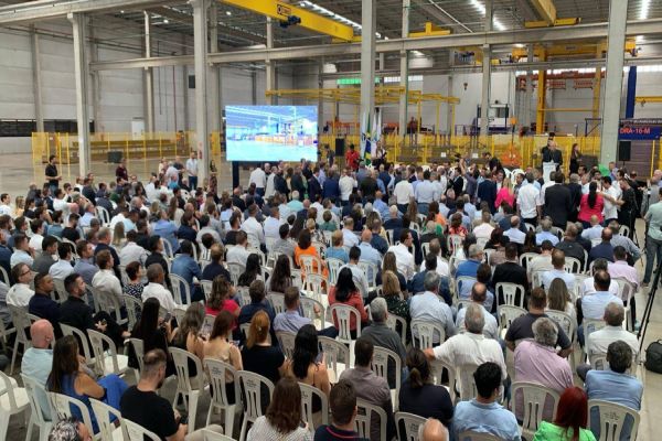Inaugurada em Cascavel, a primeira fábrica automatizada de prédios do Brasil