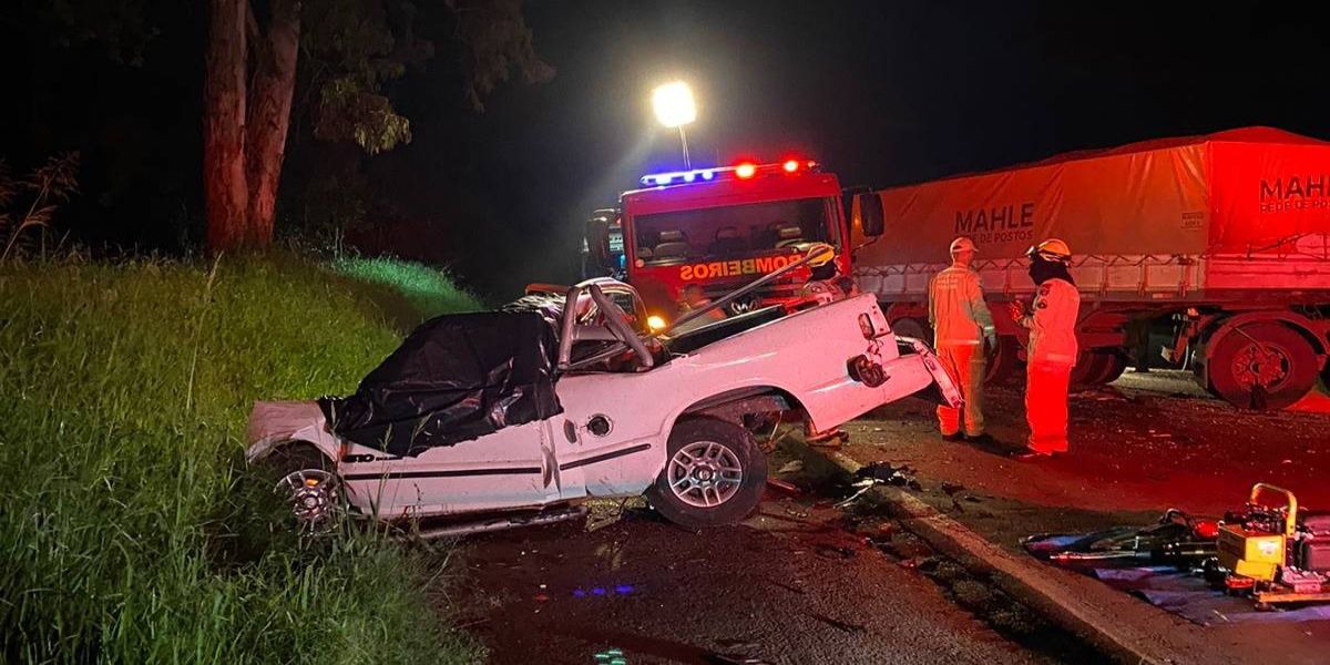 Grave acidente na PR-280 deixa uma vítima fatal entre Pato Branco e Mariópolis