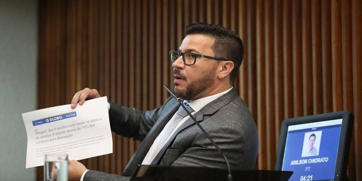 “Paraná investe apenas 33% dos recursos previstos para prevenção da dengue”, denuncia Arilson