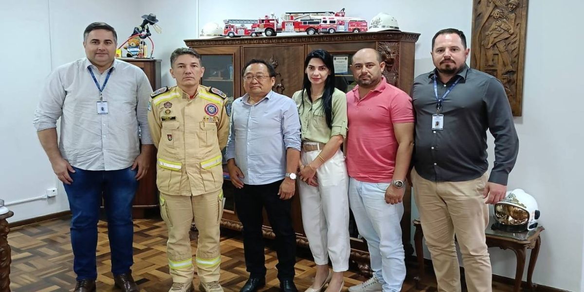 Cafelândia busca instalação do Corpo de Bombeiros Integrado
