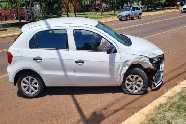 Acidente de albaroamento lateral é registrado em Santa Helena