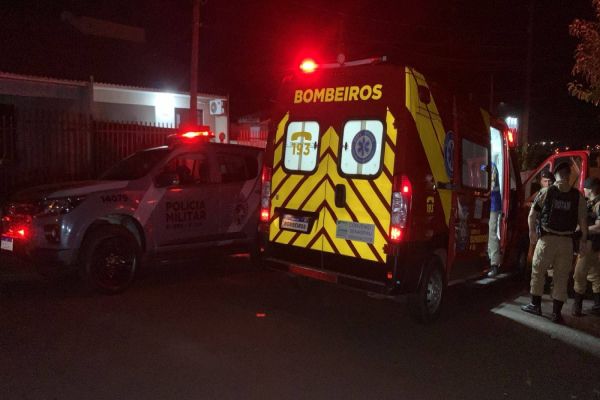 Imagem referente a notícia: Homem é baleado na mão e no pé no Jardim Los Angeles em Cascavel