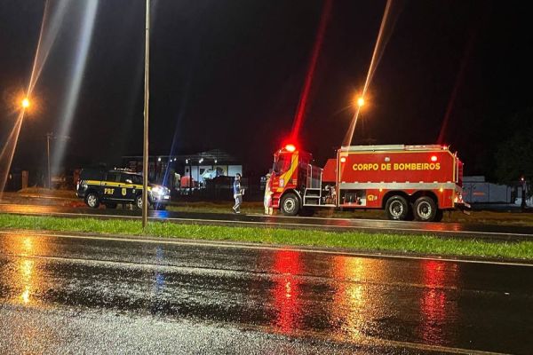 Idoso é atropelado na BR-277; Não resiste aos ferimentos e falece a caminho do hospital