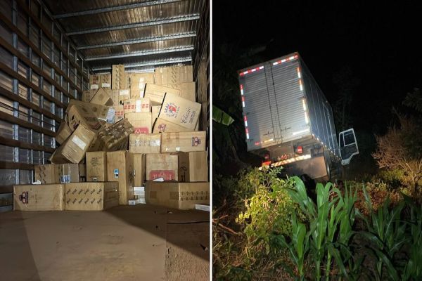Operação conjunta da PF, PM e CIOF resulta na apreensão de cigarros contrabandeados em Nova Aurora