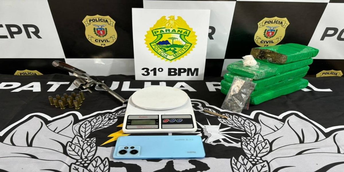 Patrulha Rural efetua prisões e apreensões em operação de cumprimento de mandados em Cafelândia