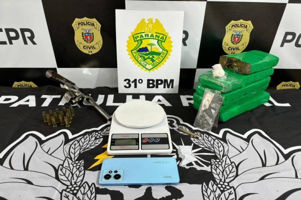 Patrulha Rural efetua prisões e apreensões em operação de cumprimento de mandados em Cafelândia