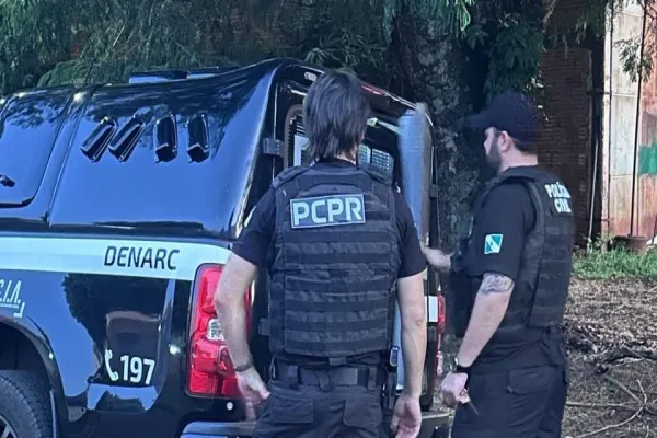Foto relacionada a notícia: Operação do Denarc resulta em prisões e apreensões em Nova Santa Rosa e Mercedes
