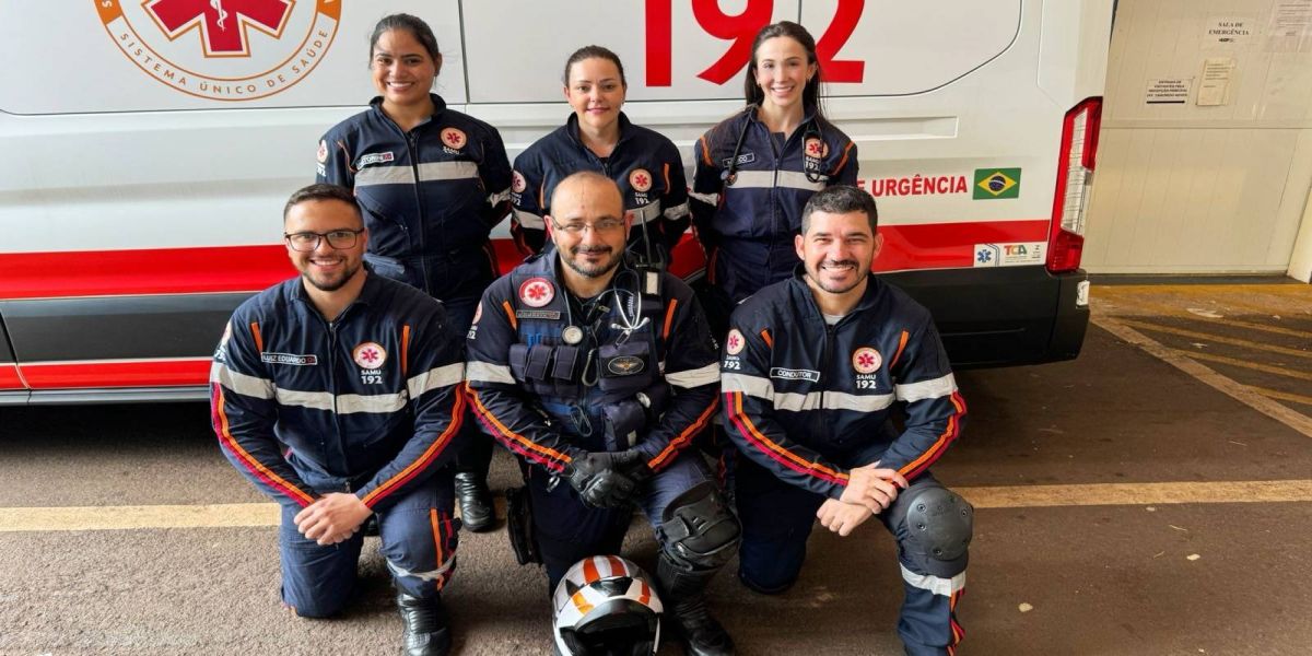 Equipes do SAMU realizam operação de duas horas e salvam vida de homem em parada cardíaca