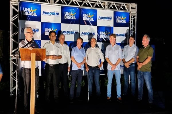 Encontro do União Brasil coloca prefeituraveis de Cascavel frente a frente