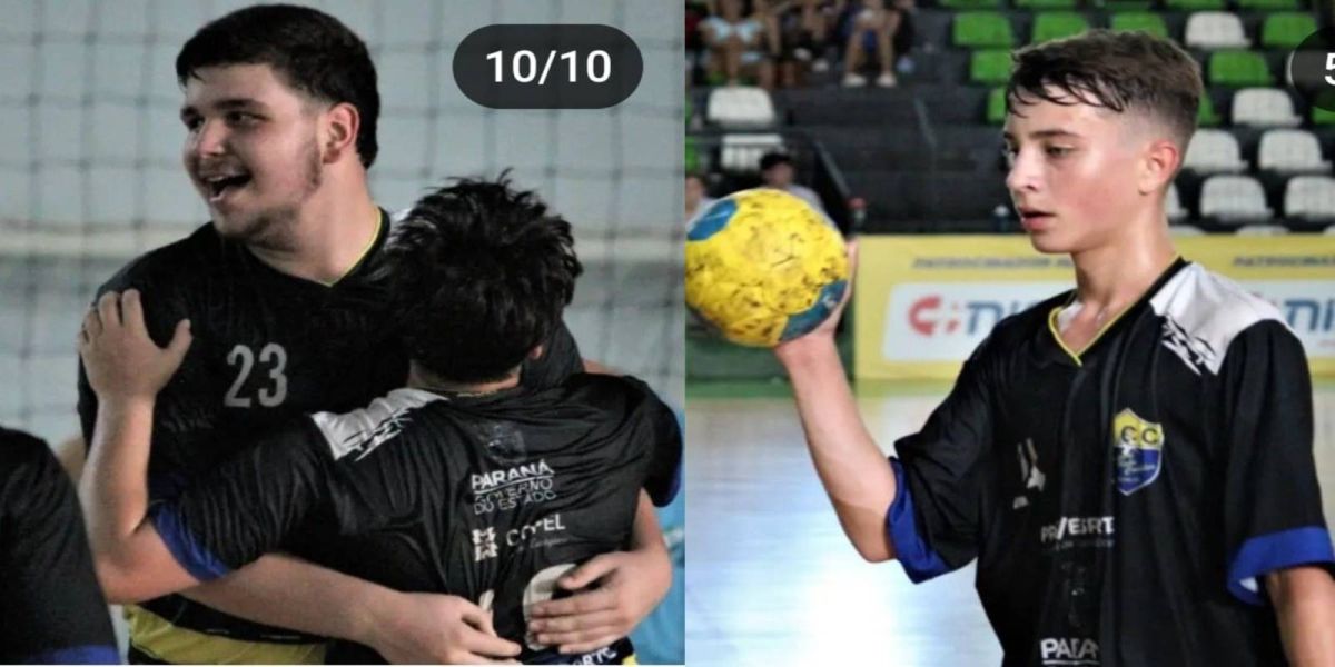 Jovens atletas de Corbélia são selecionados para Seletiva Estadual de Handebol