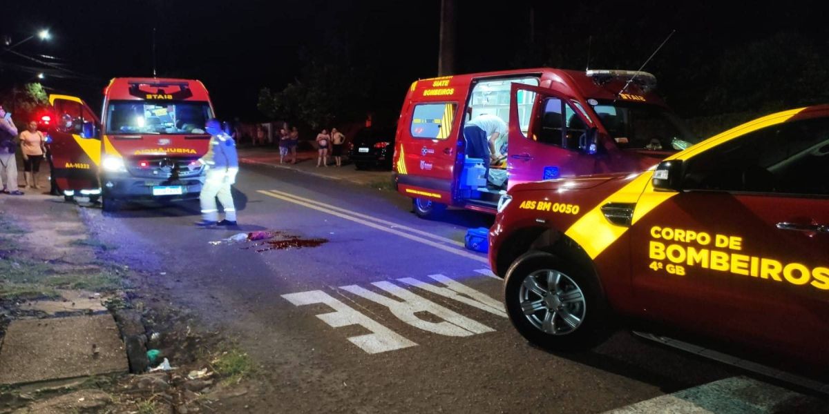 Dois homens são baleados após confusão no Bairro Santa Felicidade em Cascavel