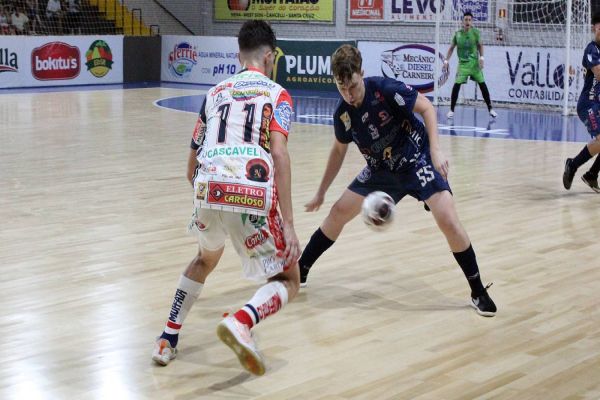 Cascavel Futsal SUB-17 sofre derrota na estreia do Campeonato Paranaense