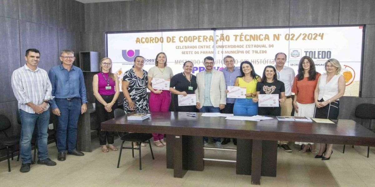 Município de Toledo e Unioeste firmam acordo de cooperação técnica