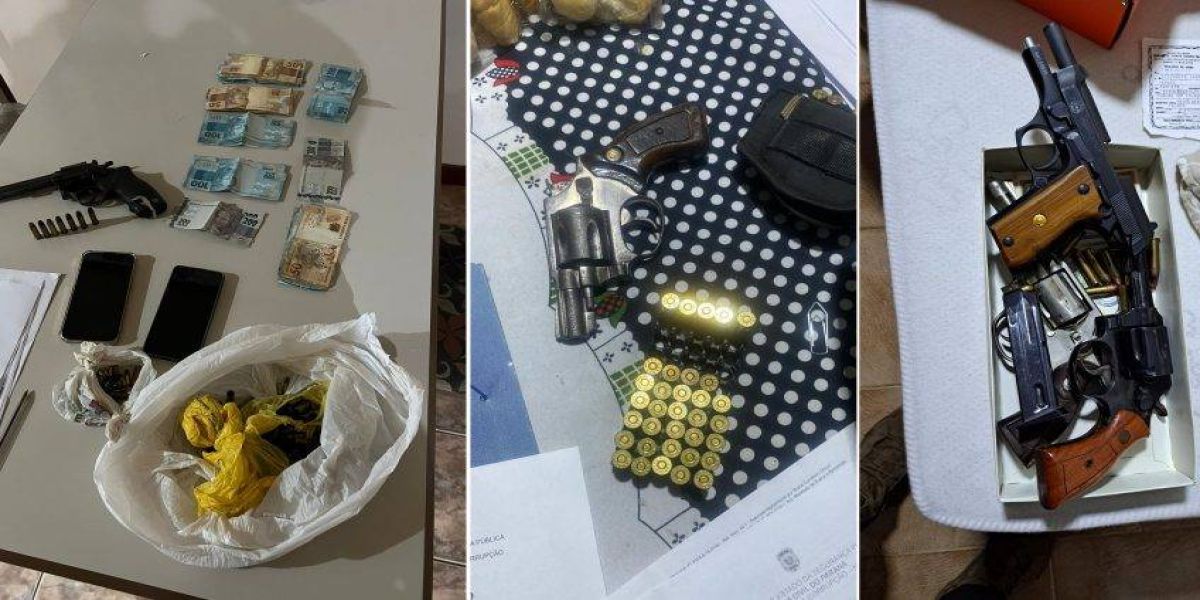 Polícia Civil realiza operação em Quedas do Iguaçu para combater atividades criminosas