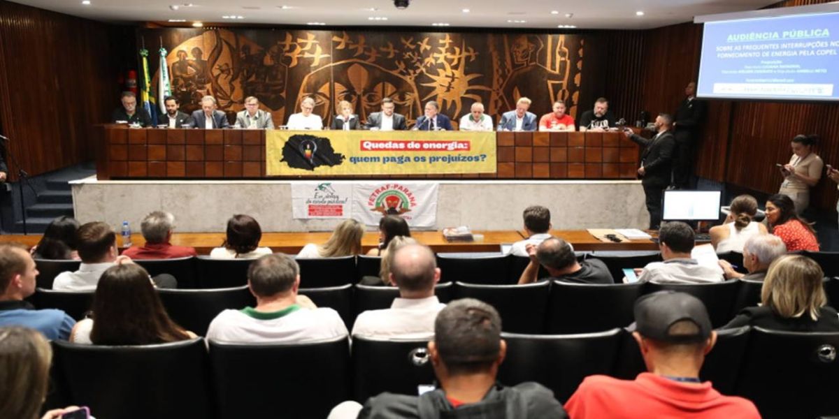Audiência pública discute impactos das constantes quedas de energia no Paraná e cobra providências