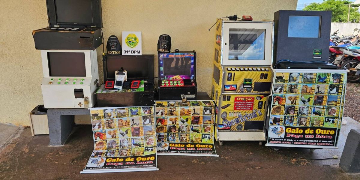 Operação Policial desmantela esquema de jogos de azar em Assis Chateaubriand