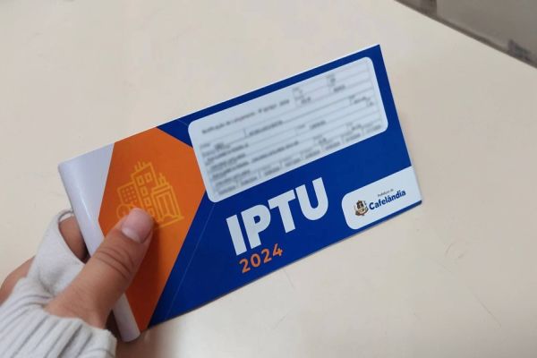 Cafelândia inicia distribuição dos carnês de IPTU 2024: Descontos e parcelamentos disponíveis