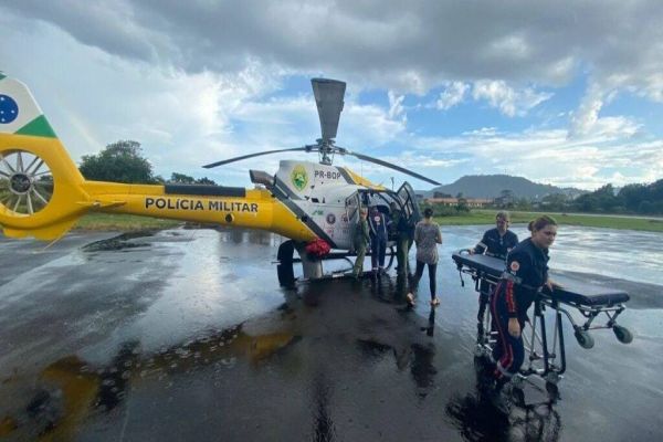 Jovem de 21 anos é resgatado após lesão na coluna cervical ao mergulhar em tanque de peixes