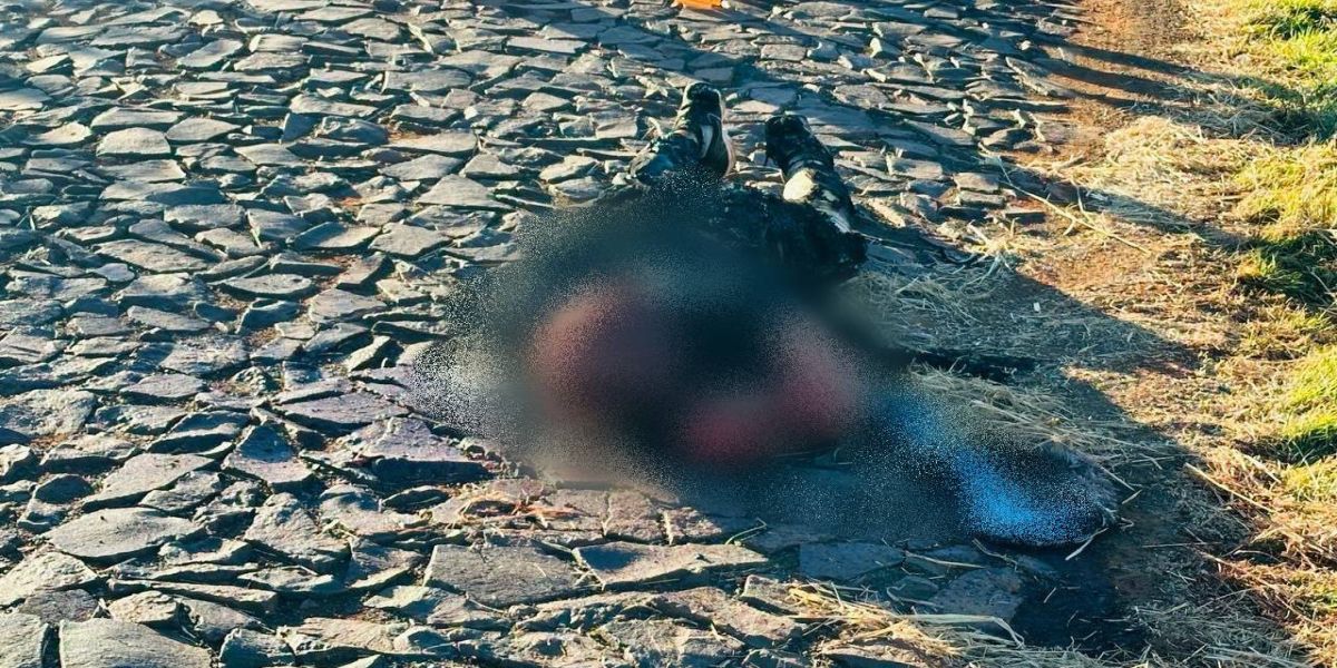 Corpo carbonizado é encontrado em estrada rural de Marechal Cândido Rondon