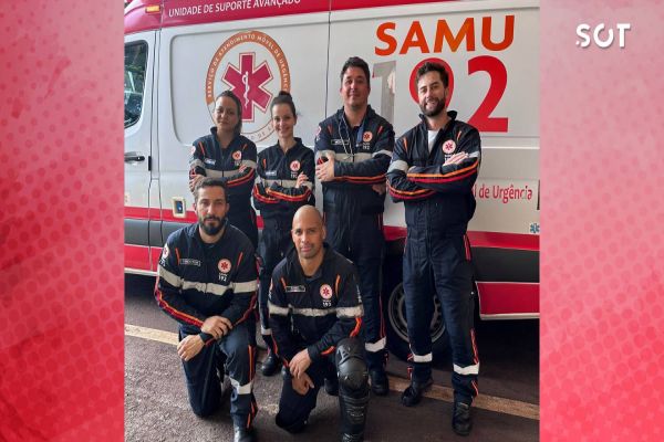Samu realiza heroica intervenção para salvar vida de mulher no Bairro Floresta, em Cascavel