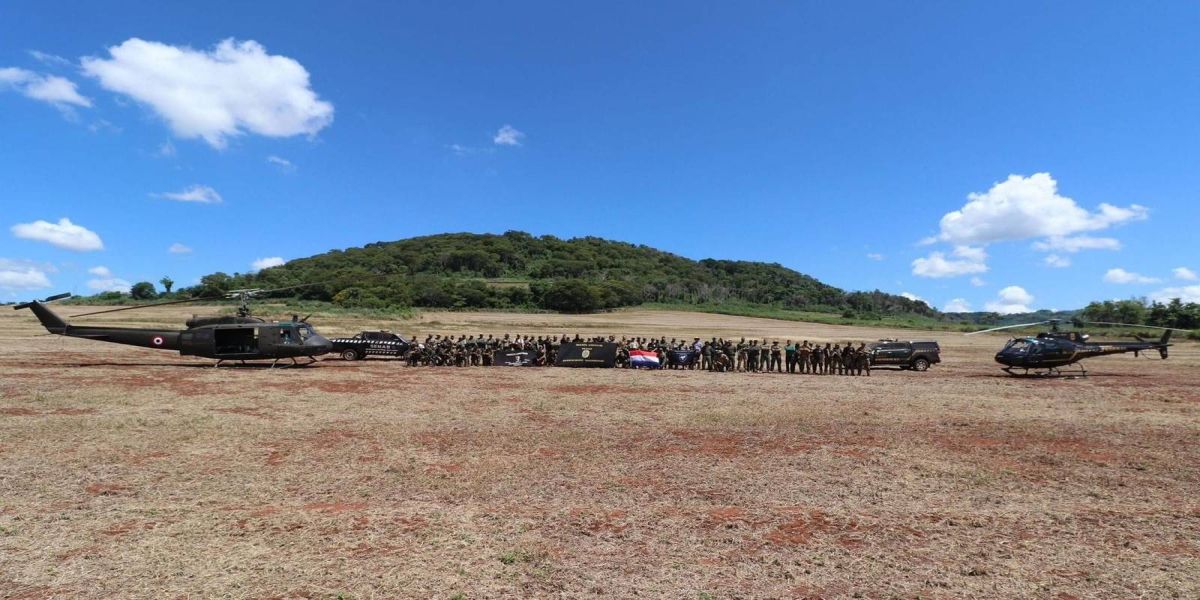 Operação conjunta Brasil-Paraguai "NovaAliança43" combate o tráfico de drogas em Amambay
