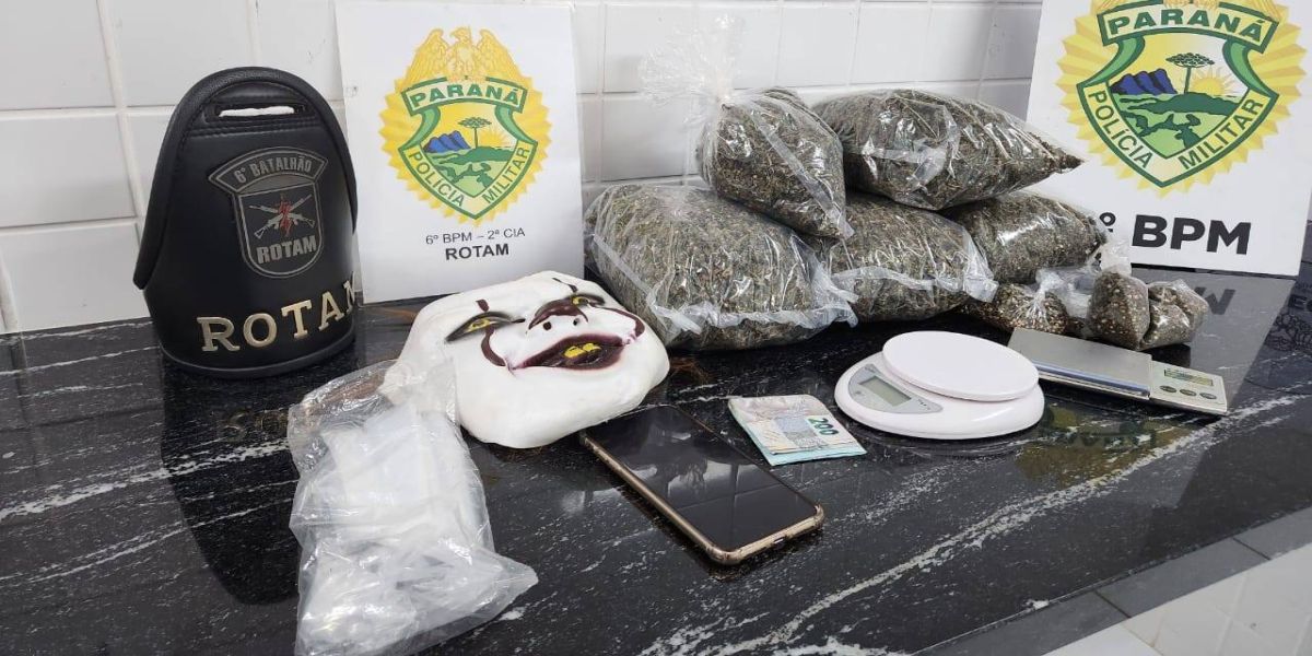 Operação policial resulta na prisão de mulher por tráfico de drogas em Cascavel