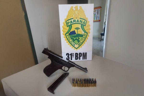 Homem é preso em Tupãssi por porte ilegal de arma de fogo