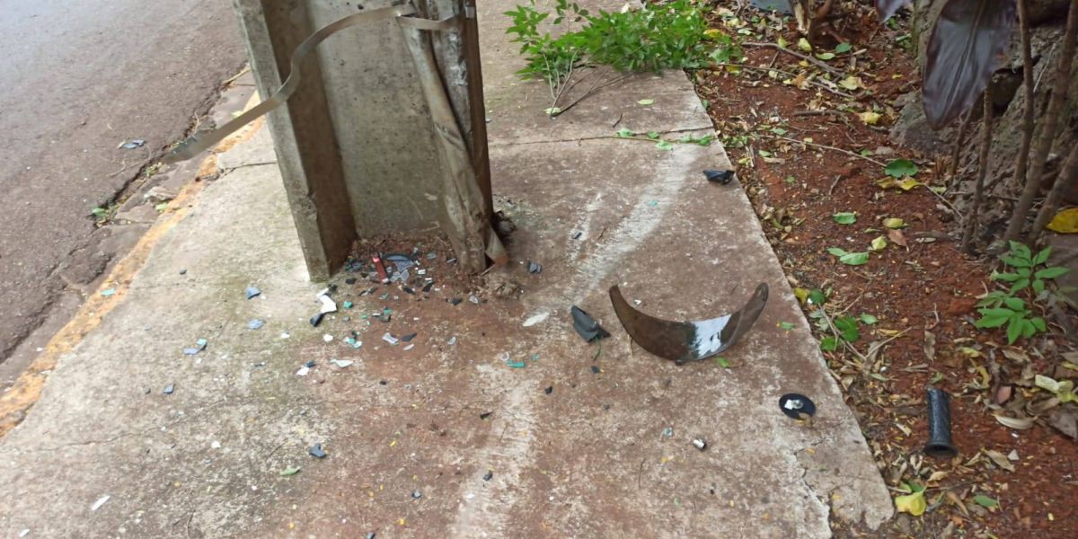 Jovem de 23 anos perde a vida em acidente de moto no bairro Jardim Concórdia em Toledo