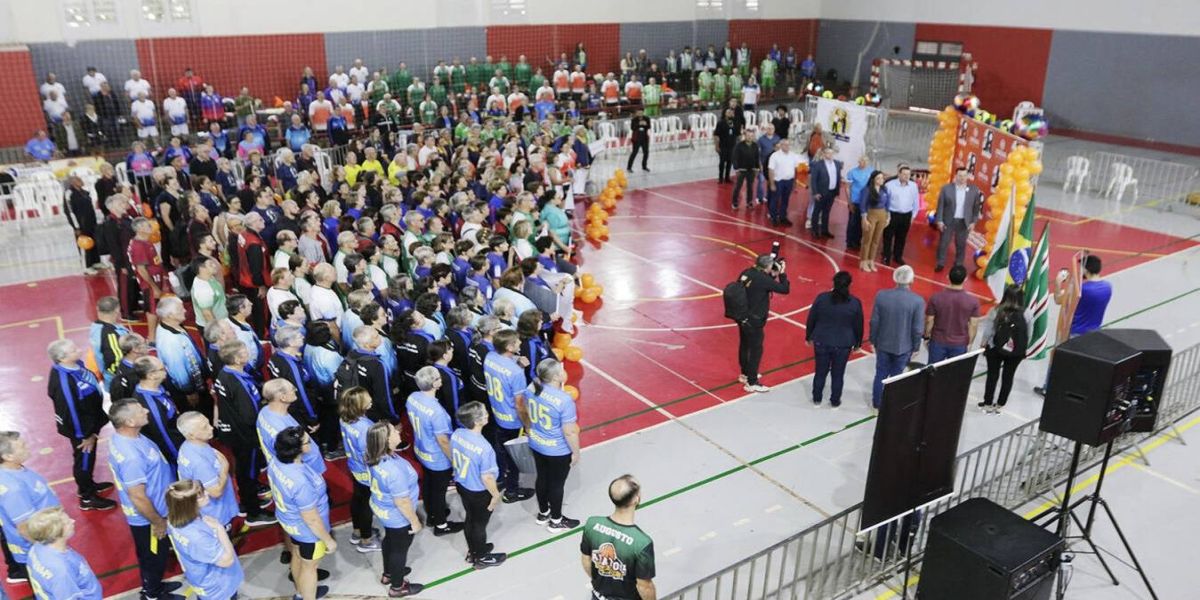 12 municípios participam dos Jogos Regionais dos Idosos em Toledo