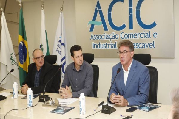 Codesc: Prefeito de Cascavel apresenta estudo de viabilidade para implantação de aeroporto de cargas