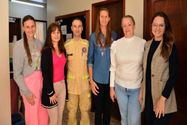 Bombeiro Comunitário levará educação para prevenção de acidentes domésticos às escolas de Corbélia