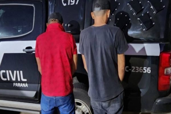 Polícia Civil prende dois suspeitos pelo homicídio de Alan Gustavo Ferreira Peralta em Foz do Iguaçu